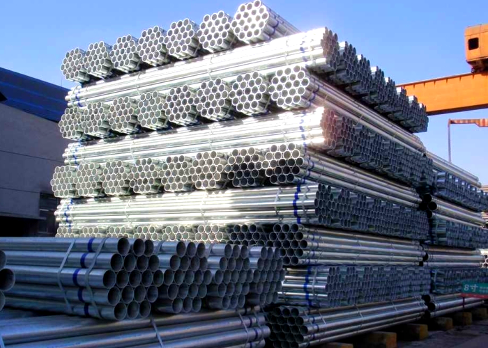 BS1139 / En39 / En10219 Galvanized Pipe Steel Tube