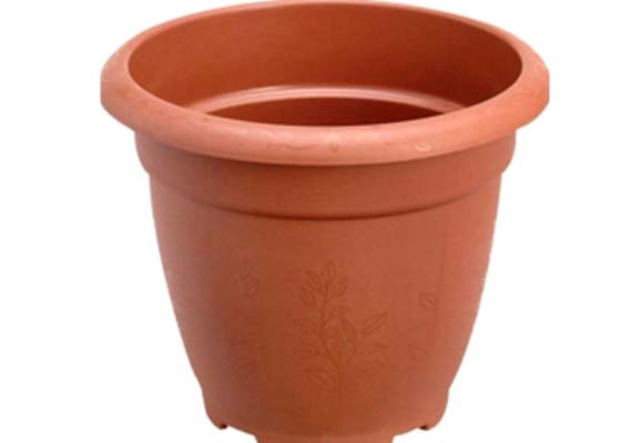 Round Plastic Flower Pot