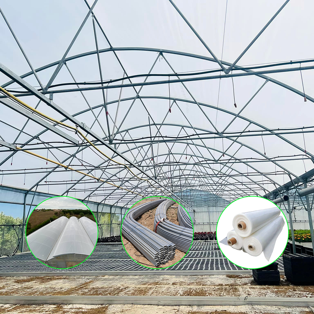 Polyethylene Film Greenhouse Weatherproof Easy Installation